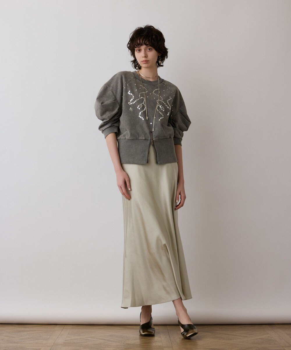 GRACE CONTINENTAL / グレースコンチネンタル ピグメントショートトップ ピグメントショートトップ / GRACE CONTINENTAL | GRACE
