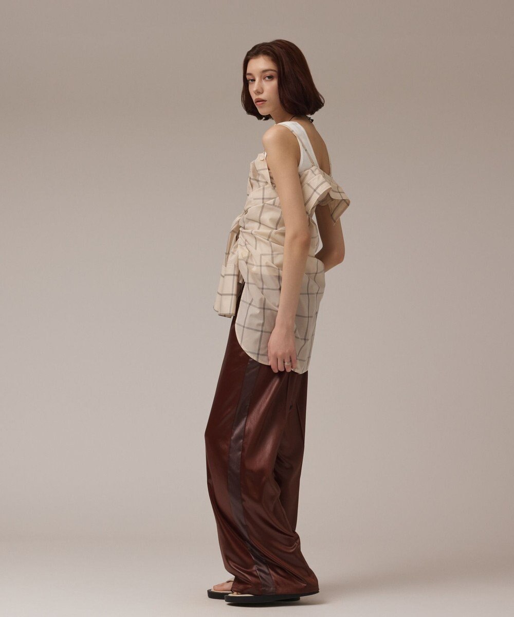 GRACE CONTINENTAL オーガン2WAYシャツ 