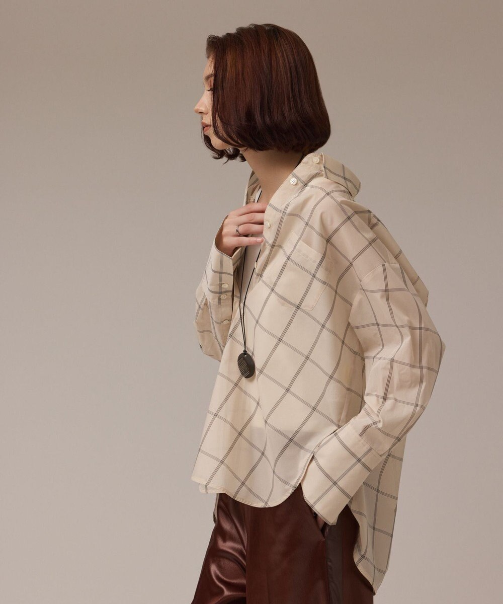 GRACE CONTINENTAL オーガン2WAYシャツ 