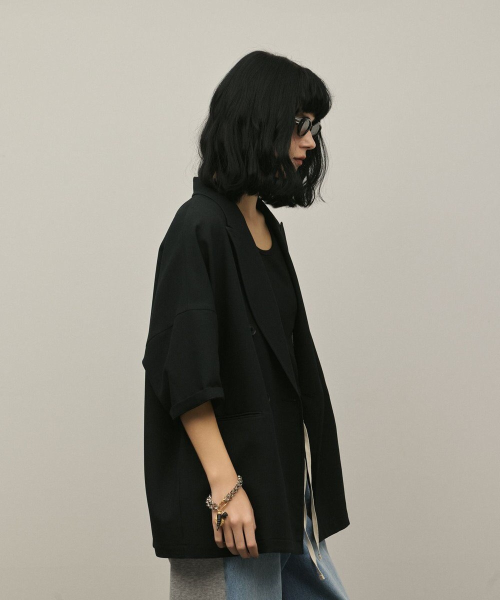 GRACE CONTINENTAL ドルマンテーラードジャケット 