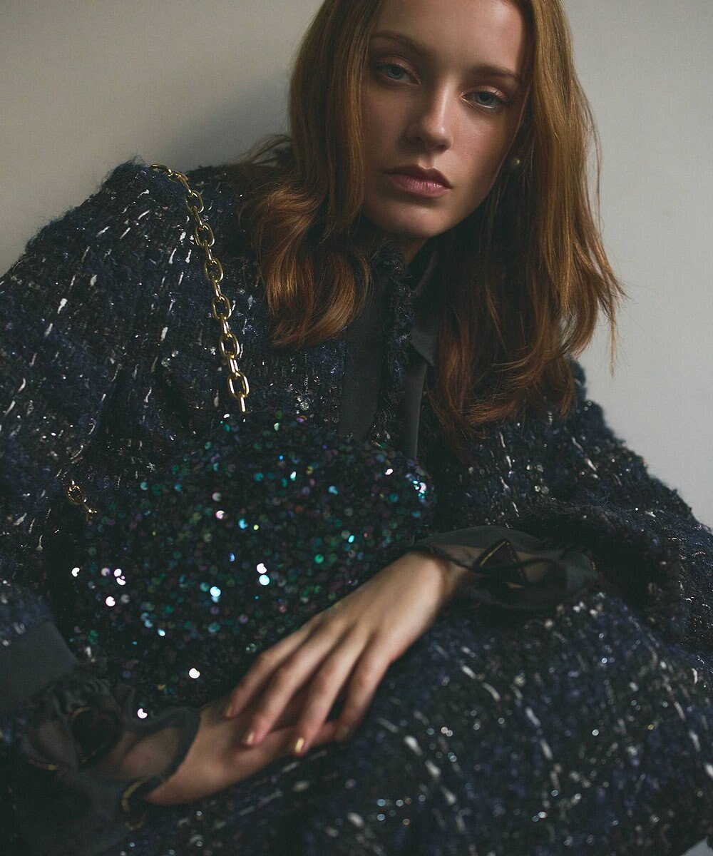 GRACE CONTINENTAL Caterina bertini スパンチェーンバッグ1