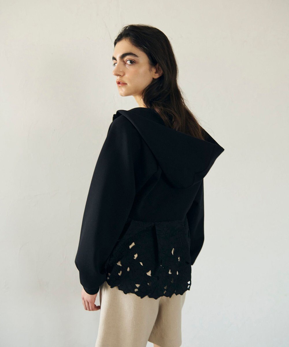 GRACE CONTINENTAL カットワークパーカー 