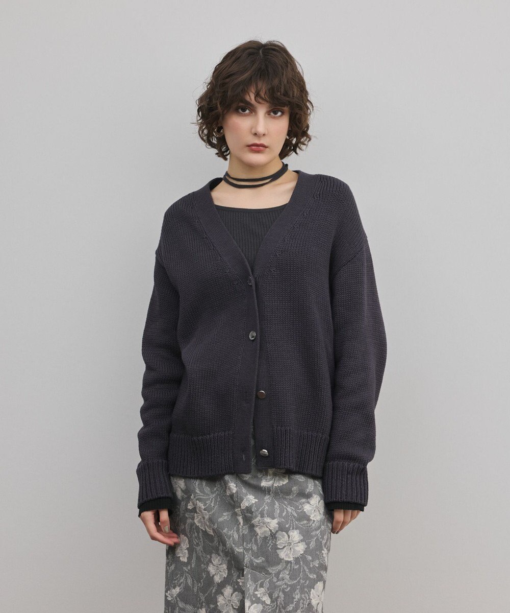 GRACE CONTINENTAL リリヤーンニットカーディガン 