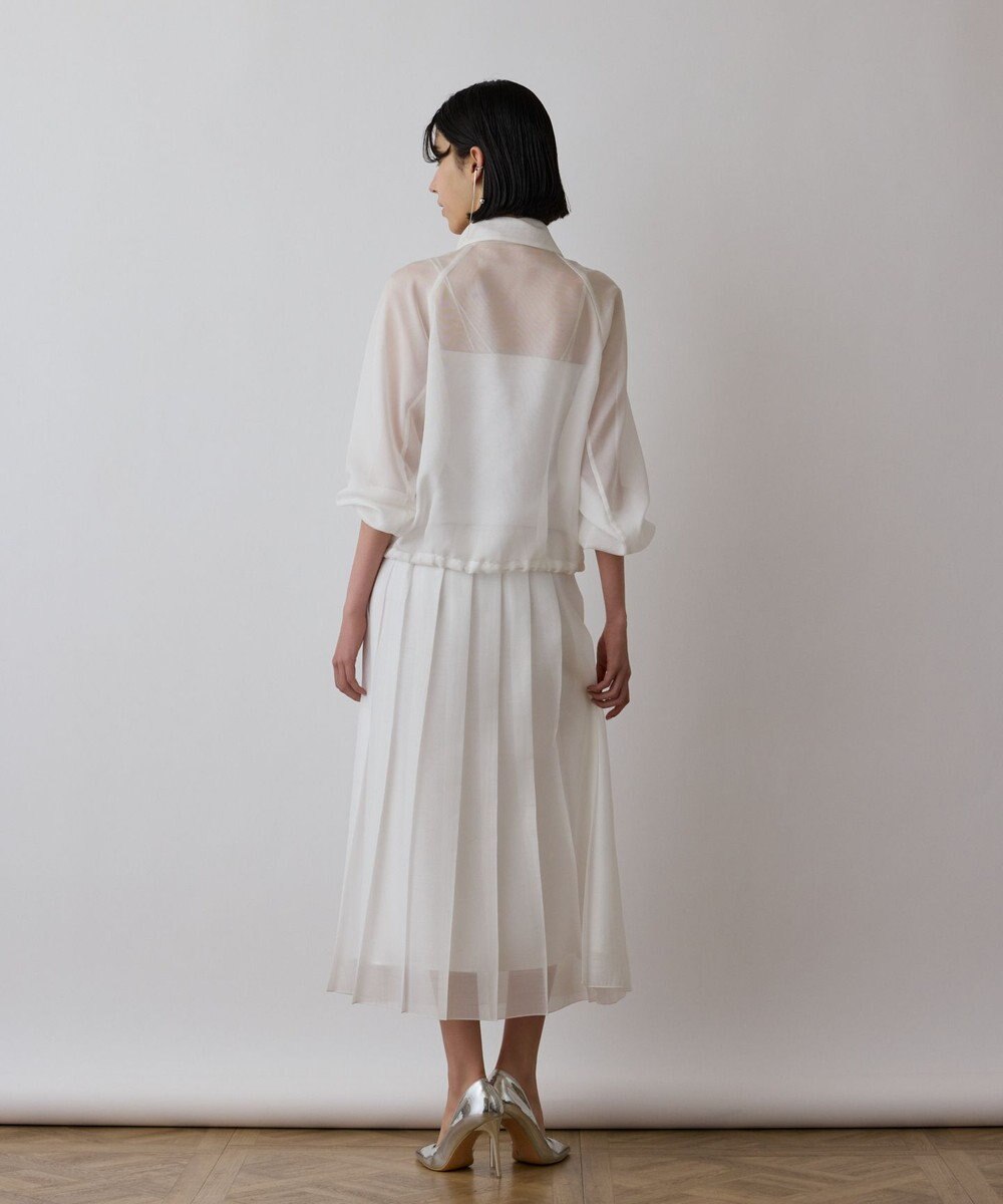 GRACE CONTINENTAL ブライトメッシュブルゾン 