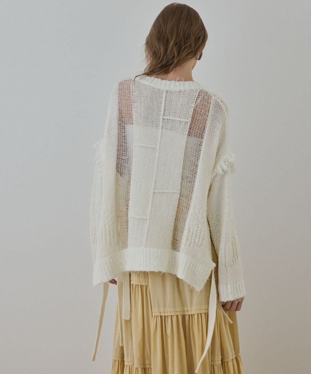 GRACE CONTINENTAL ルーズオーバーニットトップ 