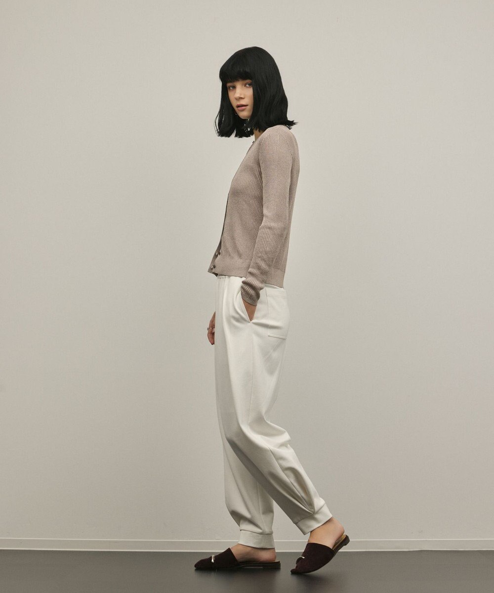 GRACE CONTINENTAL ハイゲージラメニットカーディガン 