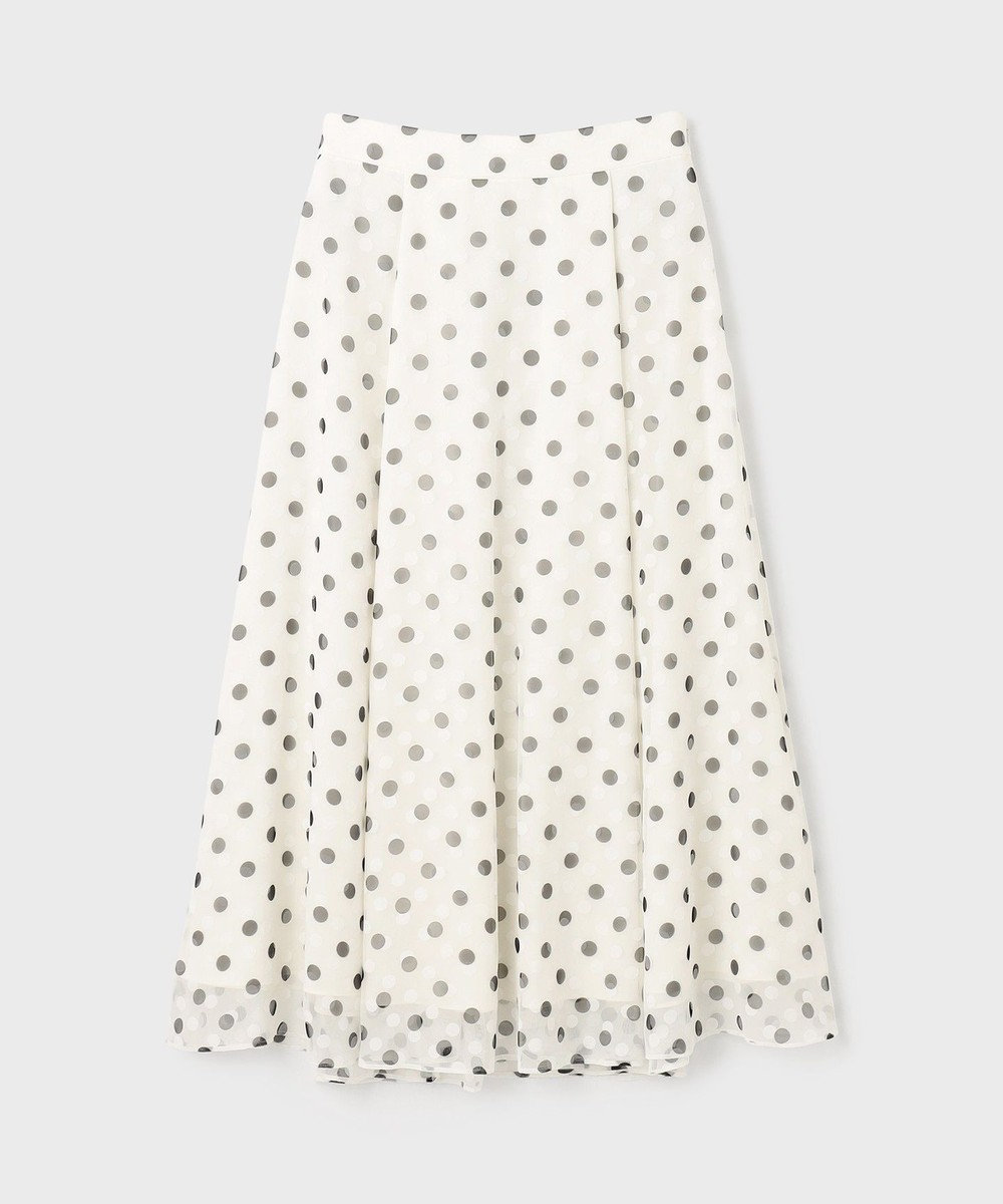 GRACE CONTINENTAL ドットオパールスカート