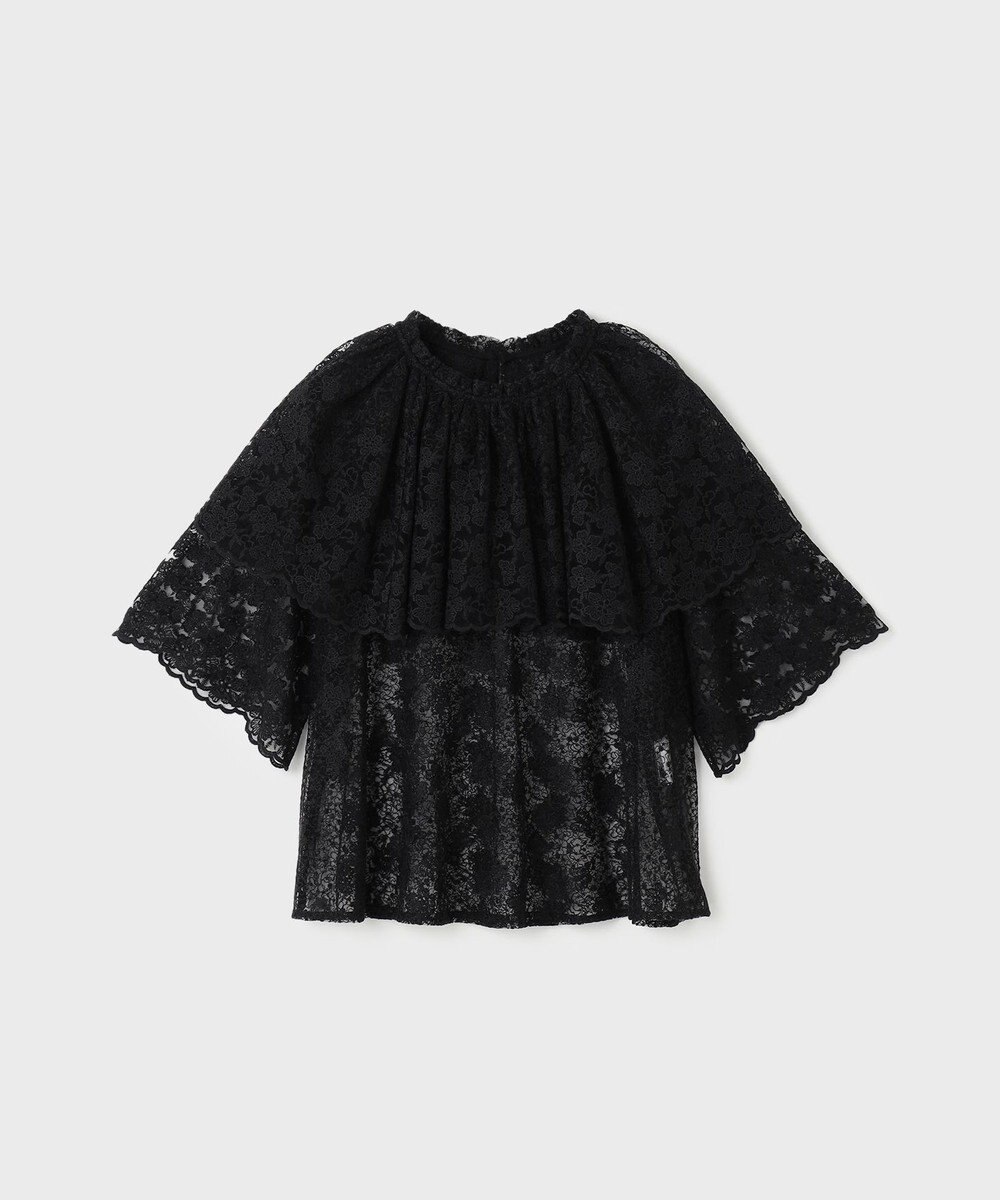 レースケープブラウス / GRACE CONTINENTAL | GRACE CONTINENTAL レースケープブラウス / GRACE CONTINENTAL | GRACE CONTINENTAL