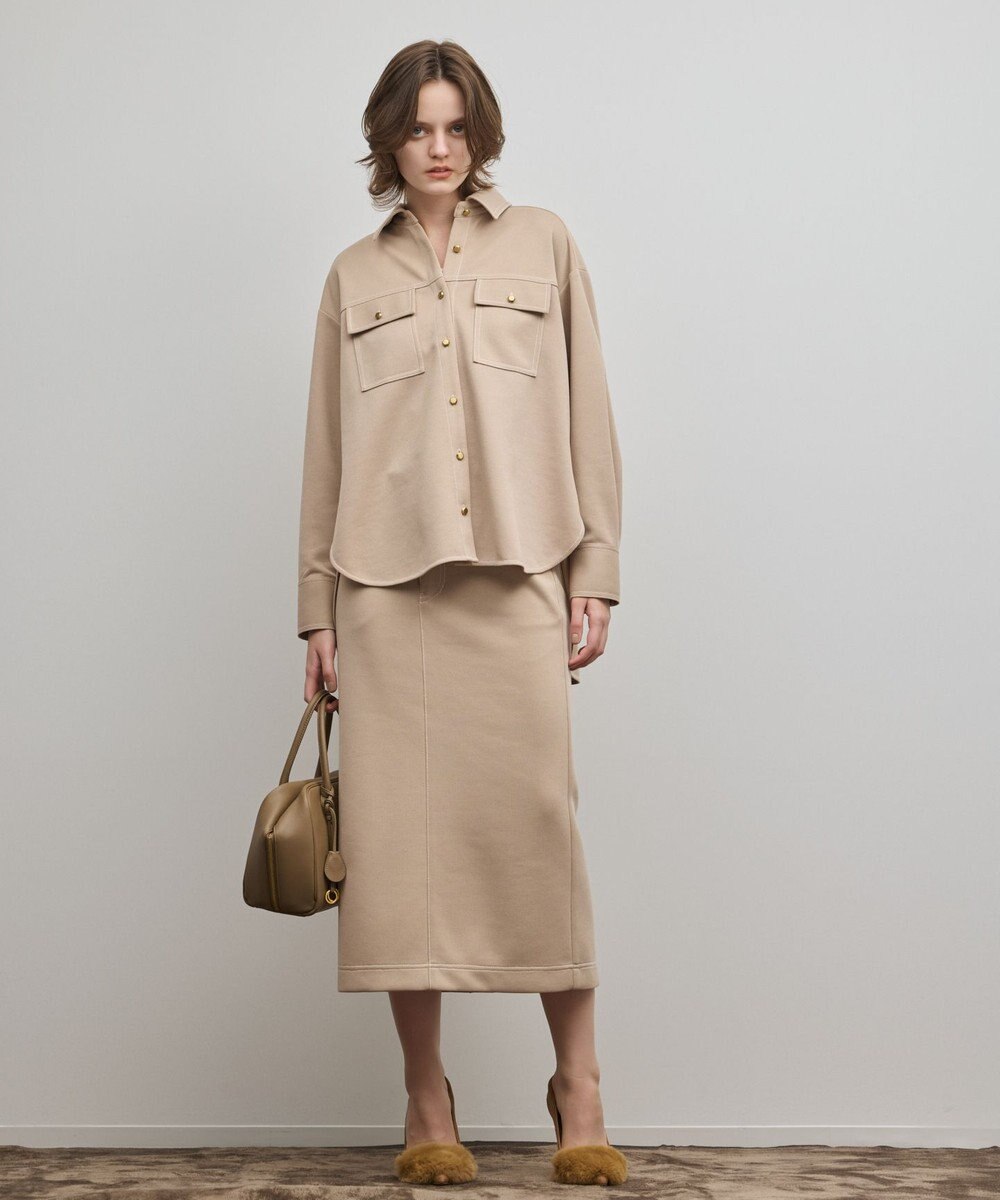 GRACE CONTINENTAL ジャージタイトスカート 