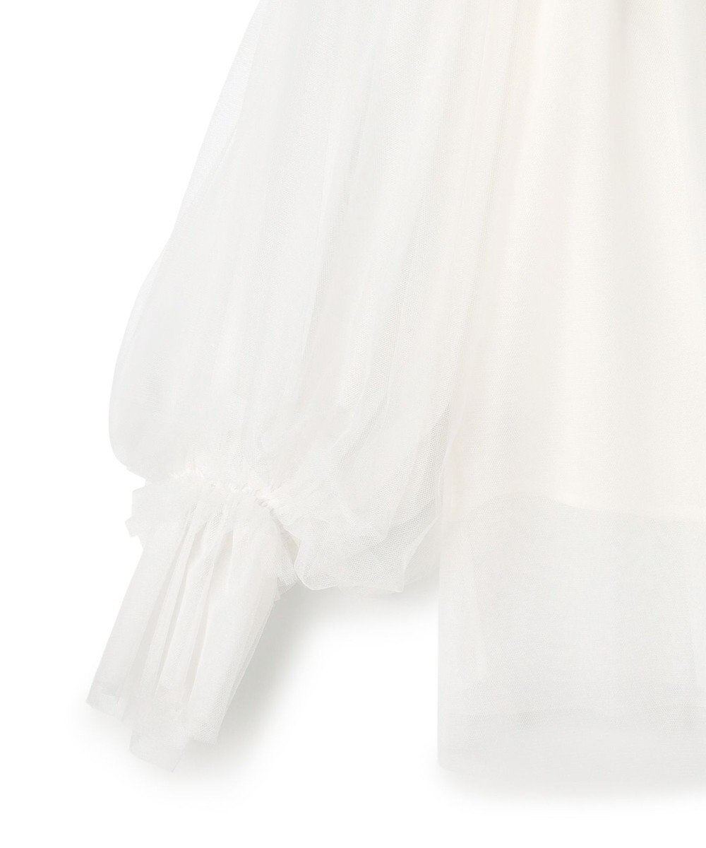 GRACE CONTINENTAL チュール2WAYトップ 