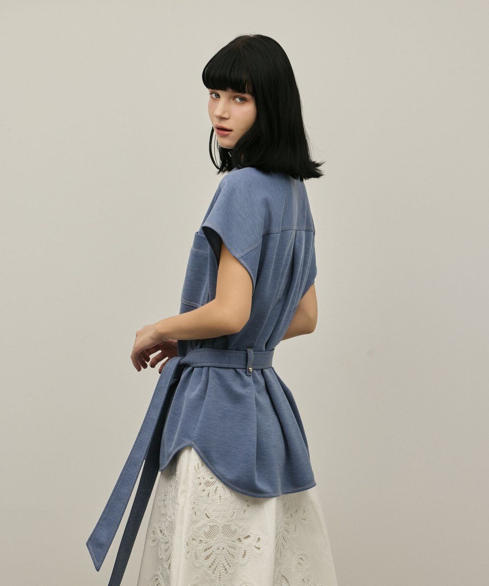 GRACE CONTINENTAL ジャージワークシャツ 