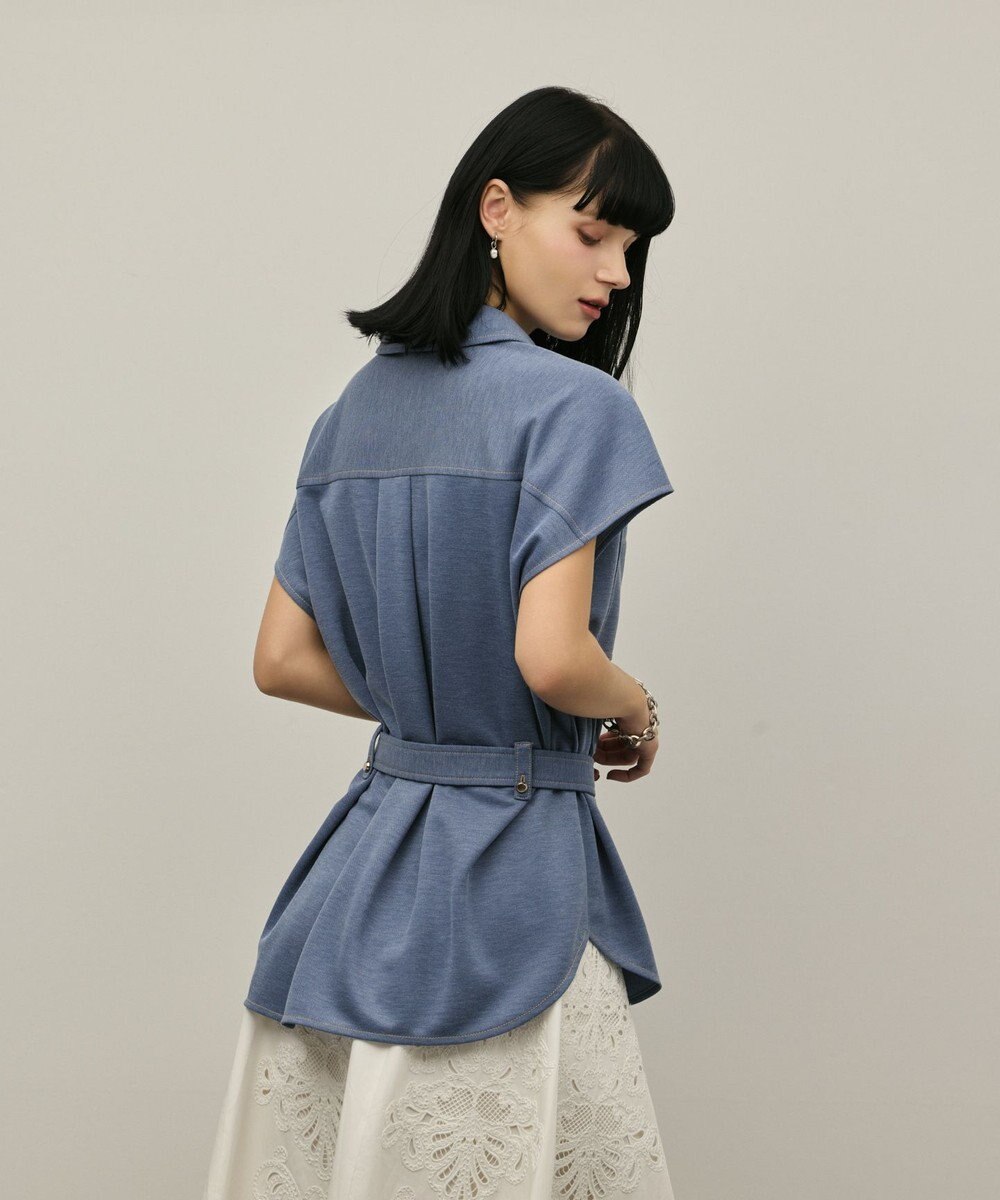 GRACE CONTINENTAL ジャージワークシャツ 