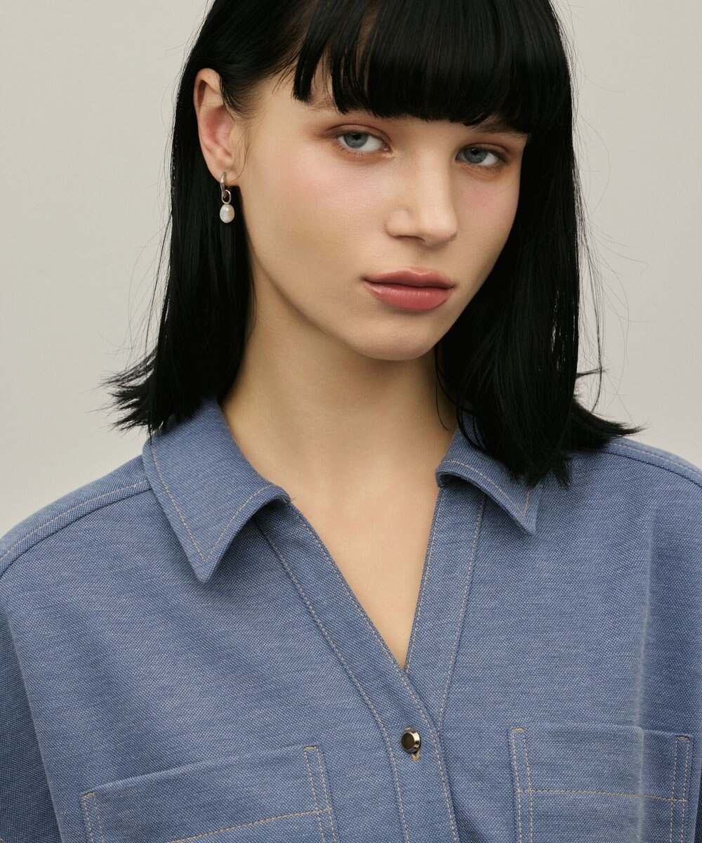 GRACE CONTINENTAL ジャージワークシャツ 