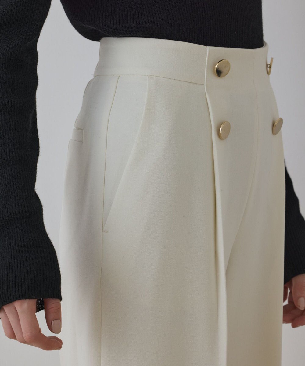 GRACE CONTINENTAL ダブルクロスマリンパンツ 