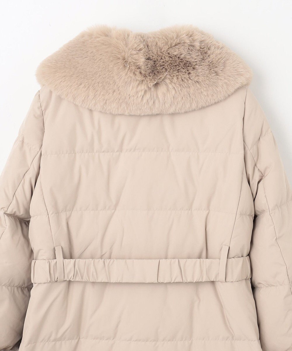 GRACE CONTINENTAL ファーパーツ付ロングダウン 