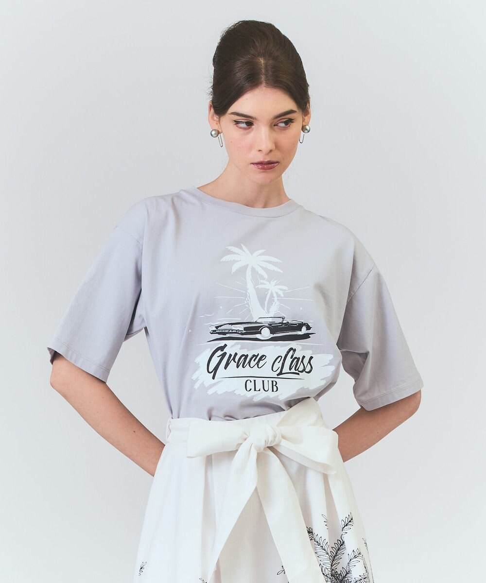 リゾートプリントTシャツ / GRACE CONTINENTAL | GRACE