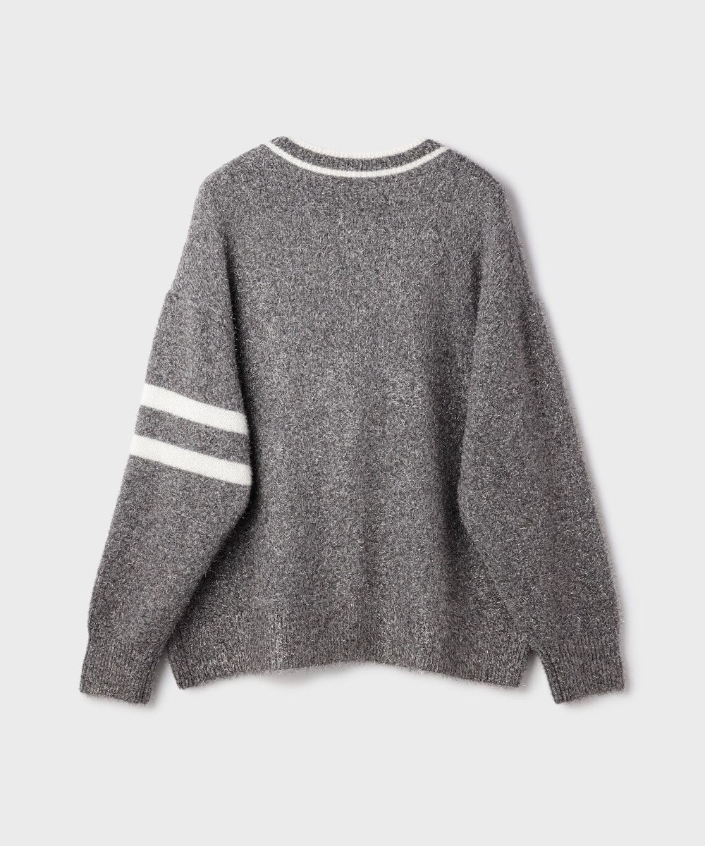 GRACE CONTINENTAL グリッターニットカーディガン 