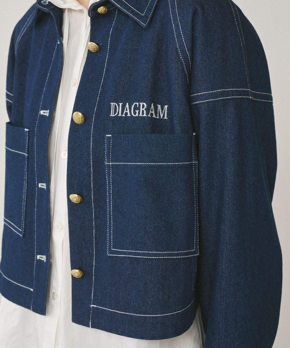 GRACE CONTINENTAL ラグランショートシャツジャケット 