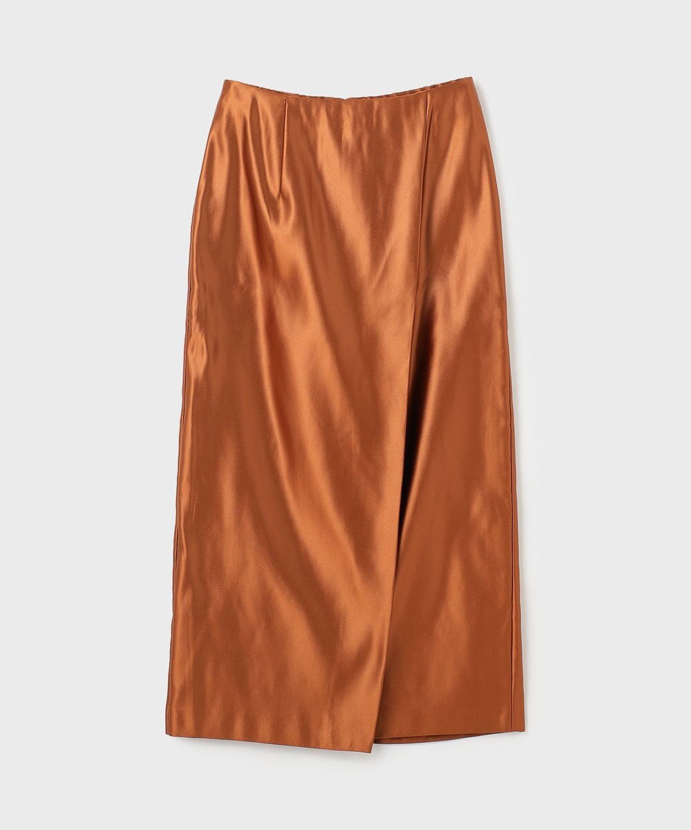 GRACE CONTINENTAL コーティングラップスカート