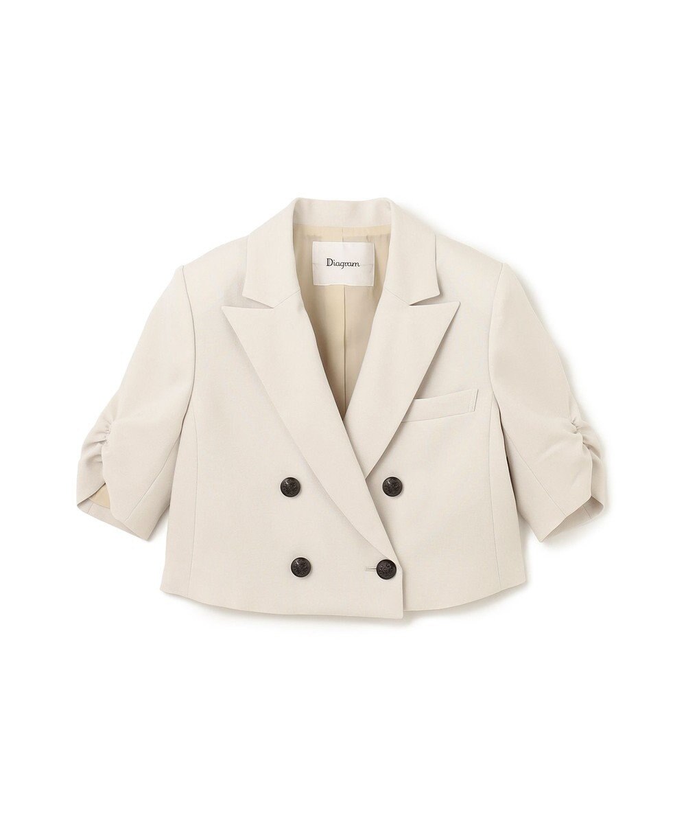 GRACE CONTINENTAL ショートテーラージャケット 