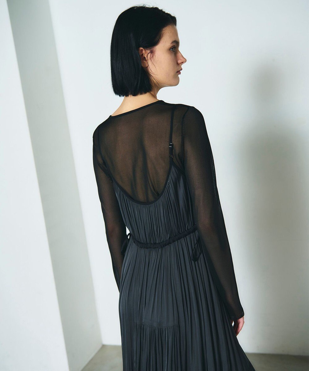 GRACE CONTINENTAL ギャザーキャミソールワンピース