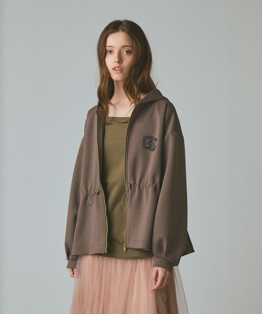 GRACE CONTINENTAL ロゴドロストフーディ 