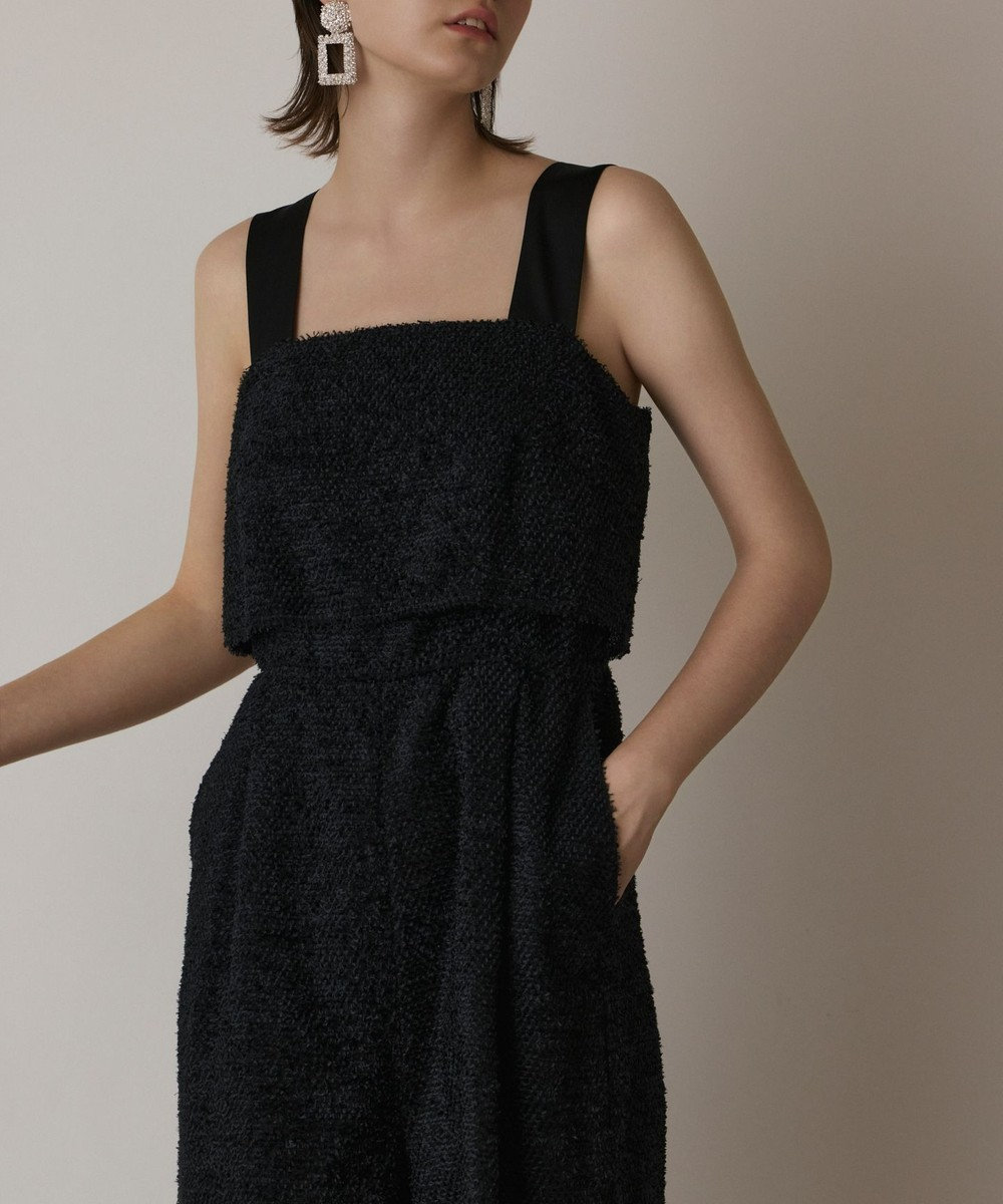 GRACE CONTINENTAL カットジャガードサロペット 