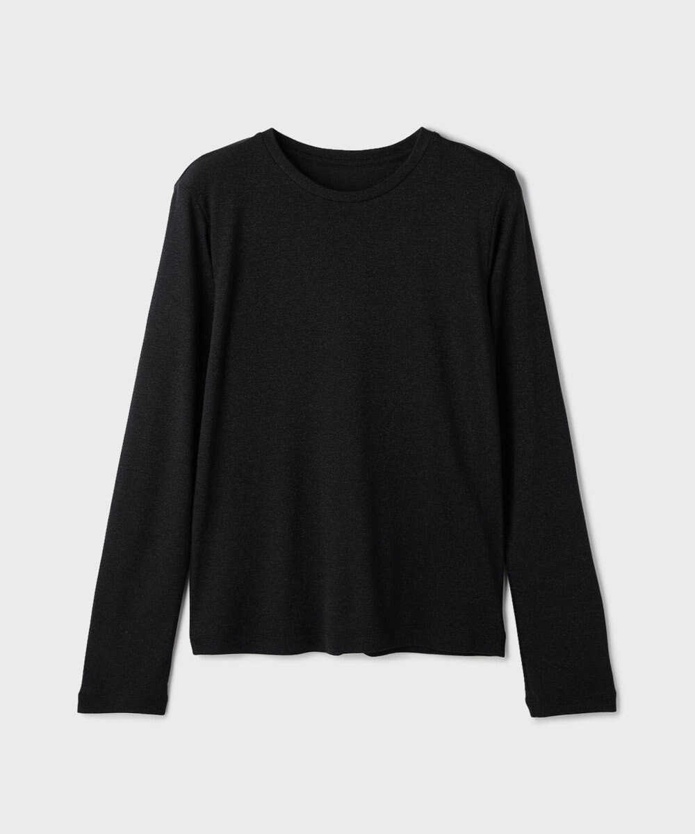 GRACE CONTINENTAL ラメクルーカットトップ 