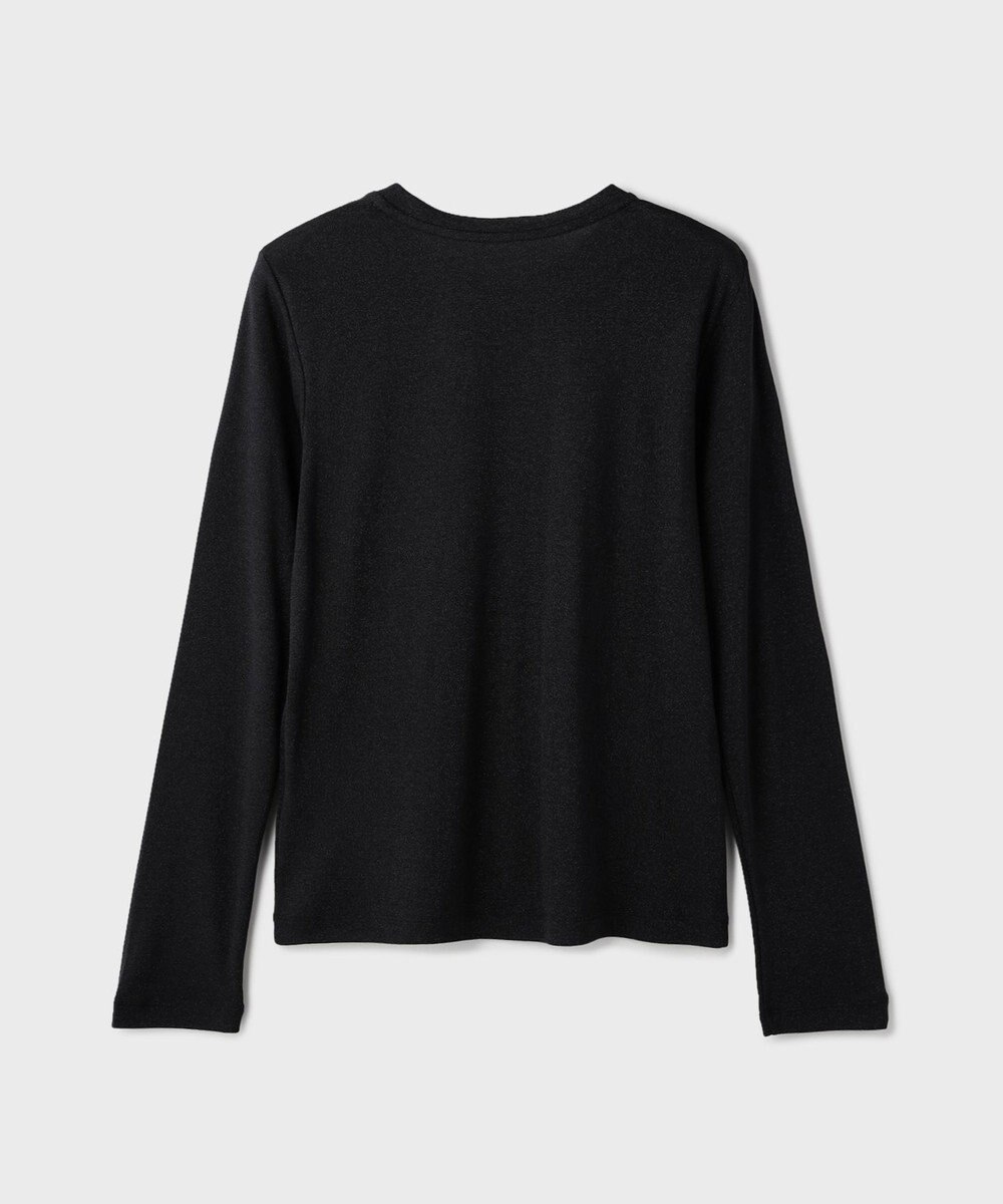 GRACE CONTINENTAL ラメクルーカットトップ 