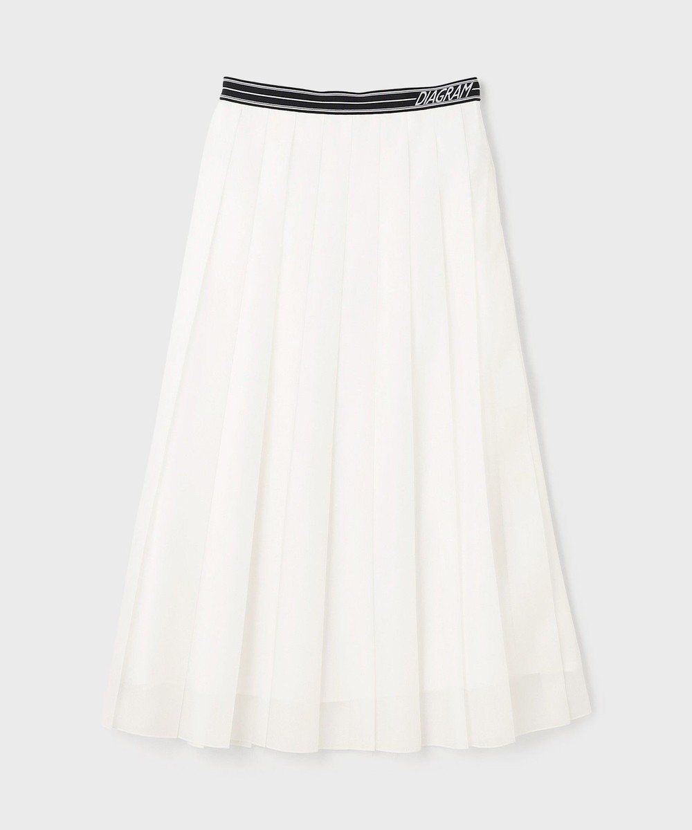 GRACE CONTINENTAL マットシアープリーツスカート 