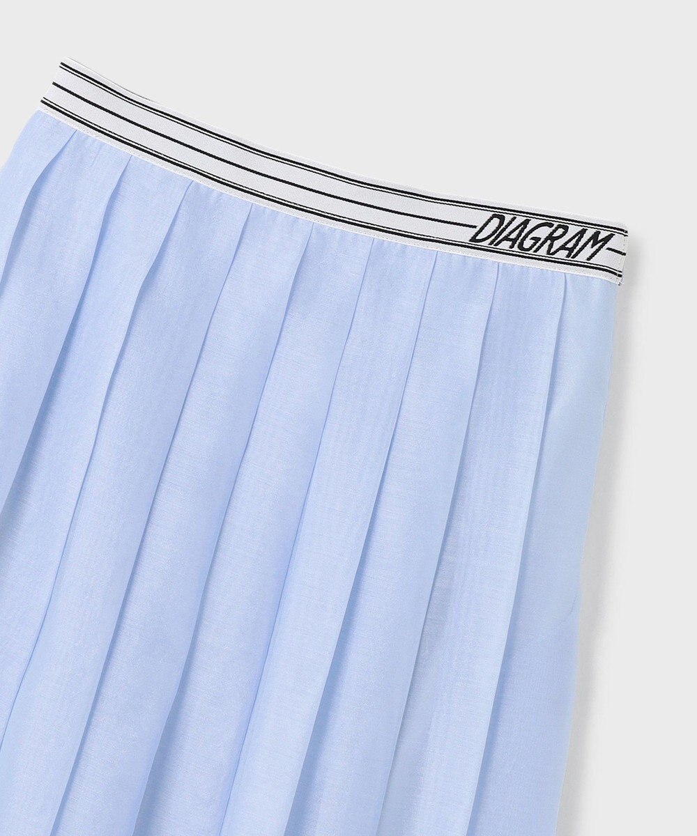 GRACE CONTINENTAL マットシアープリーツスカート 