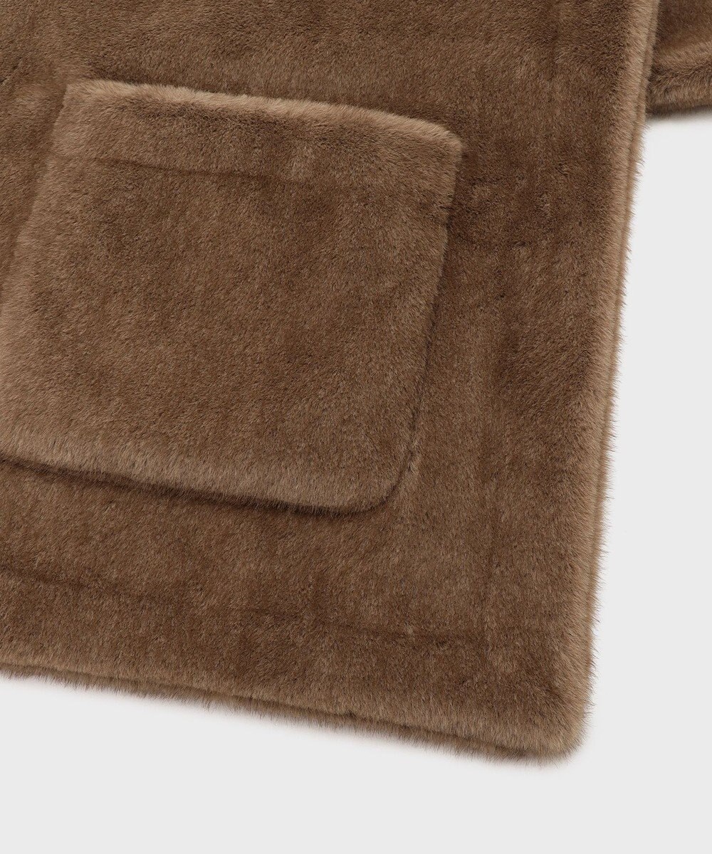 GRACE CONTINENTAL フェイクミンクストール 