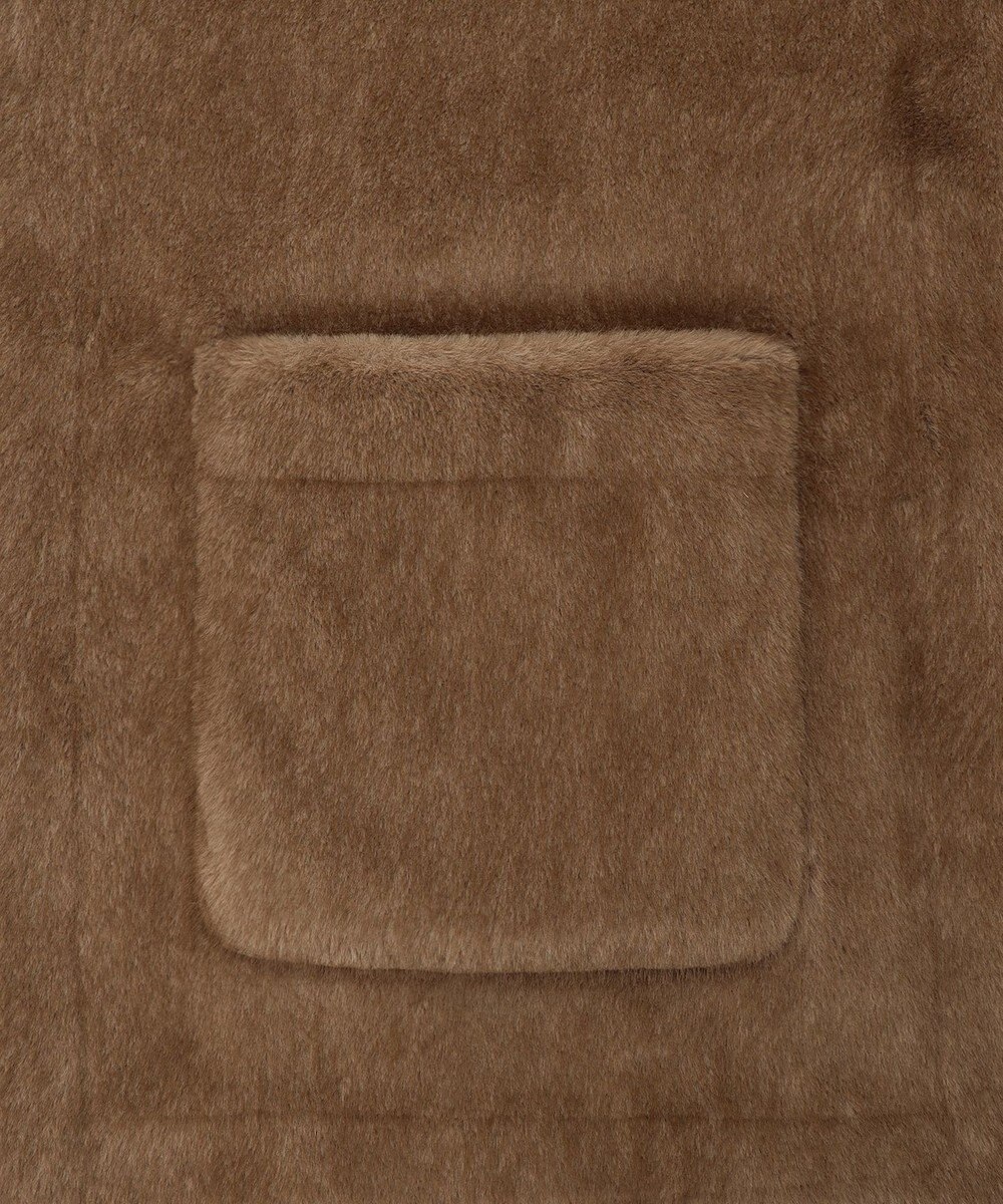 GRACE CONTINENTAL フェイクミンクストール 