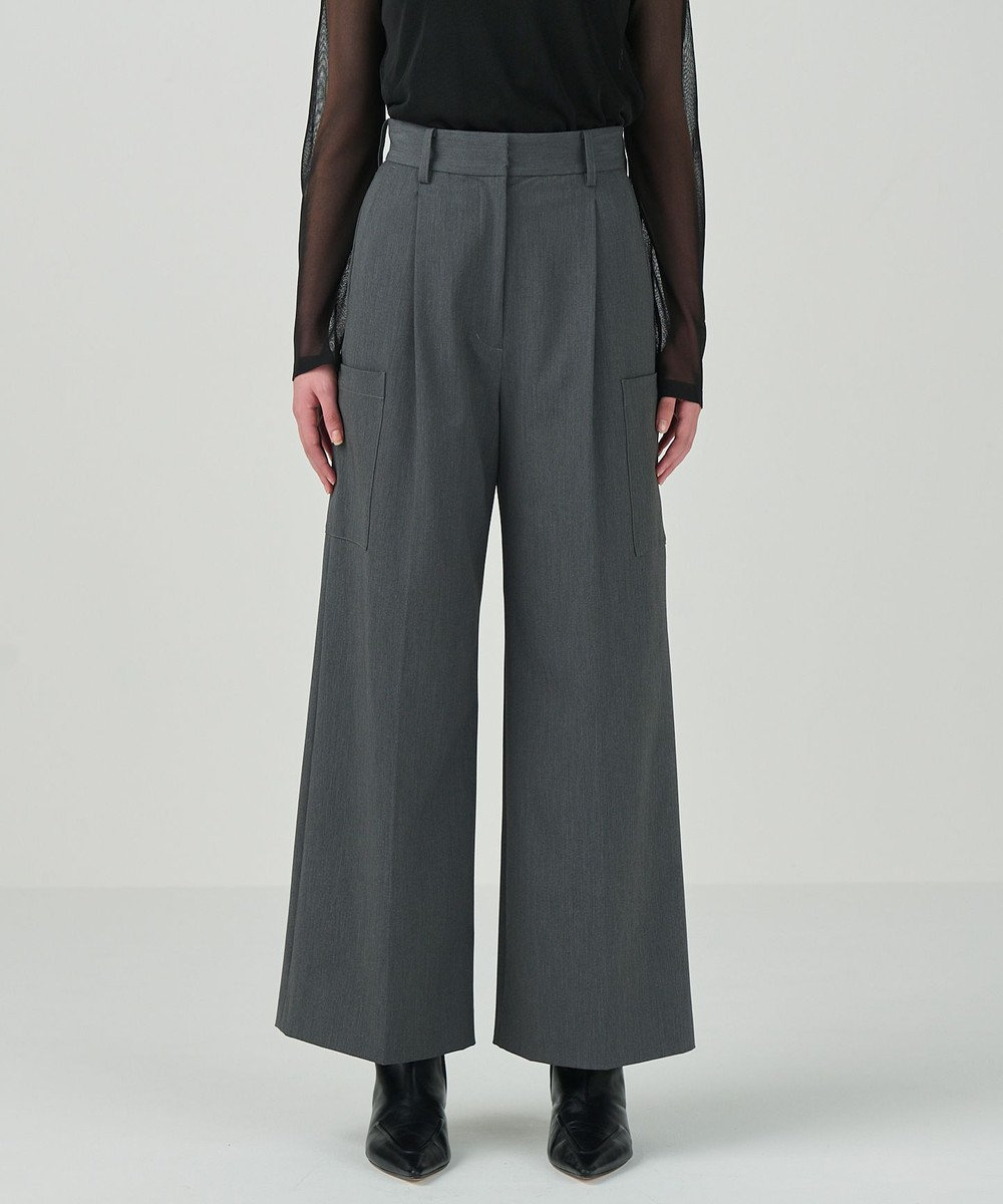 GRACE CONTINENTAL ワイドワークパンツ