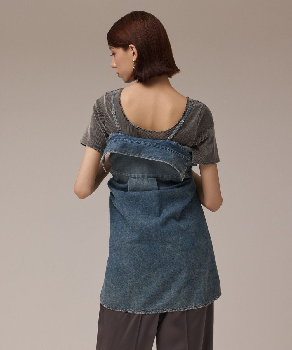 GRACE CONTINENTAL デニム2WAYシャツ 