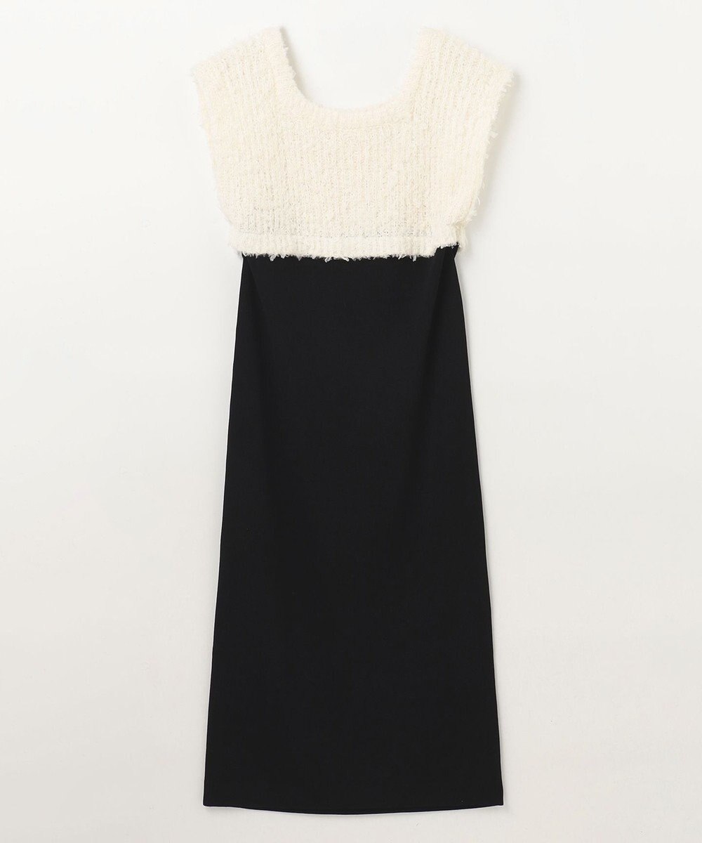 GRACE CONTINENTAL ツイーディーコンビニットワンピース 