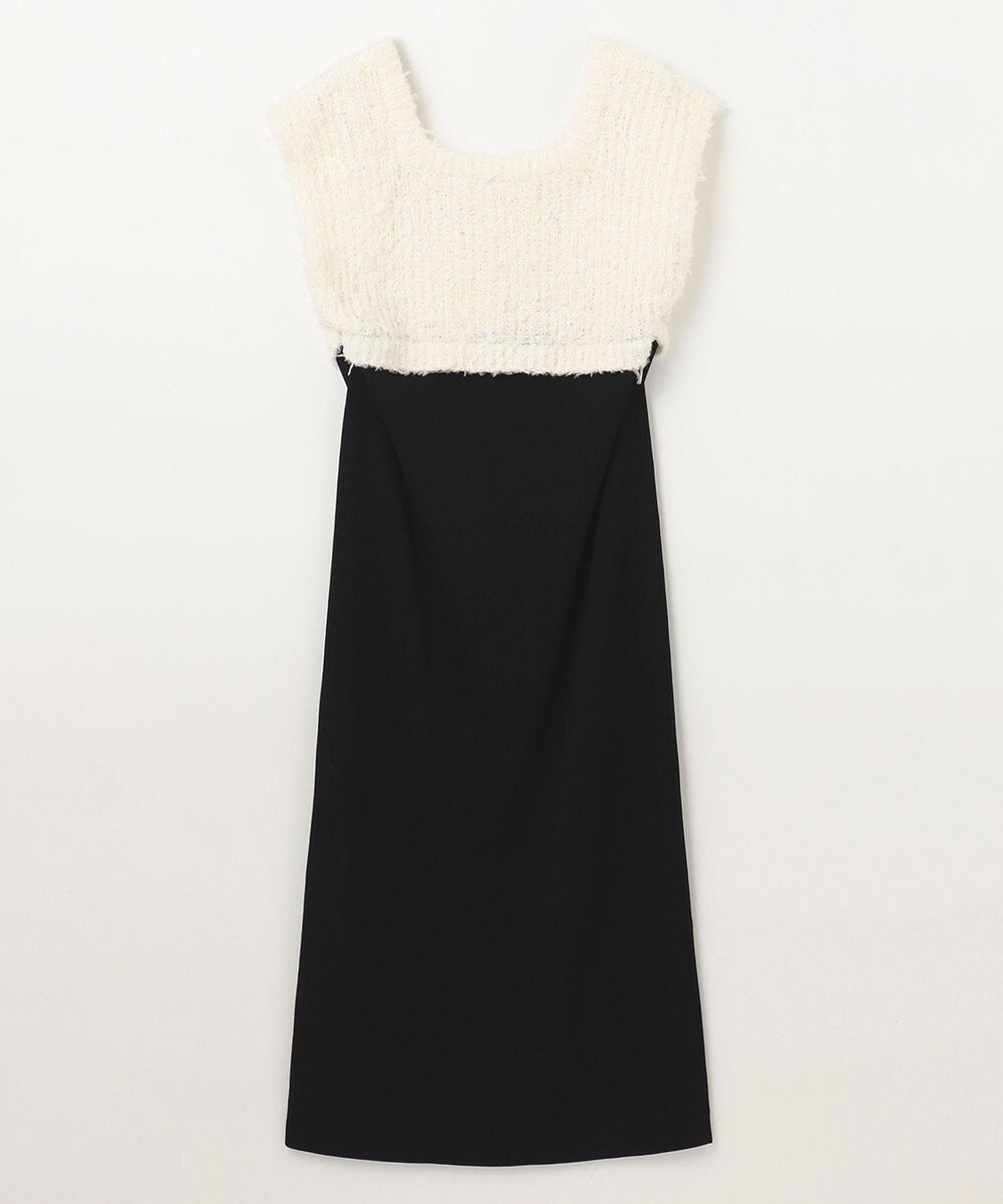 GRACE CONTINENTAL ツイーディーコンビニットワンピース 