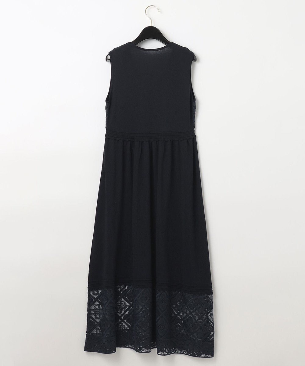 フラワーレース刺繍ニットワンピース Grace Continental Grace Continental グレースコンチネンタル 通販
