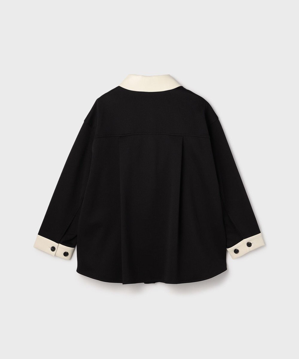 GRACE CONTINENTAL レザーカットシャツ 