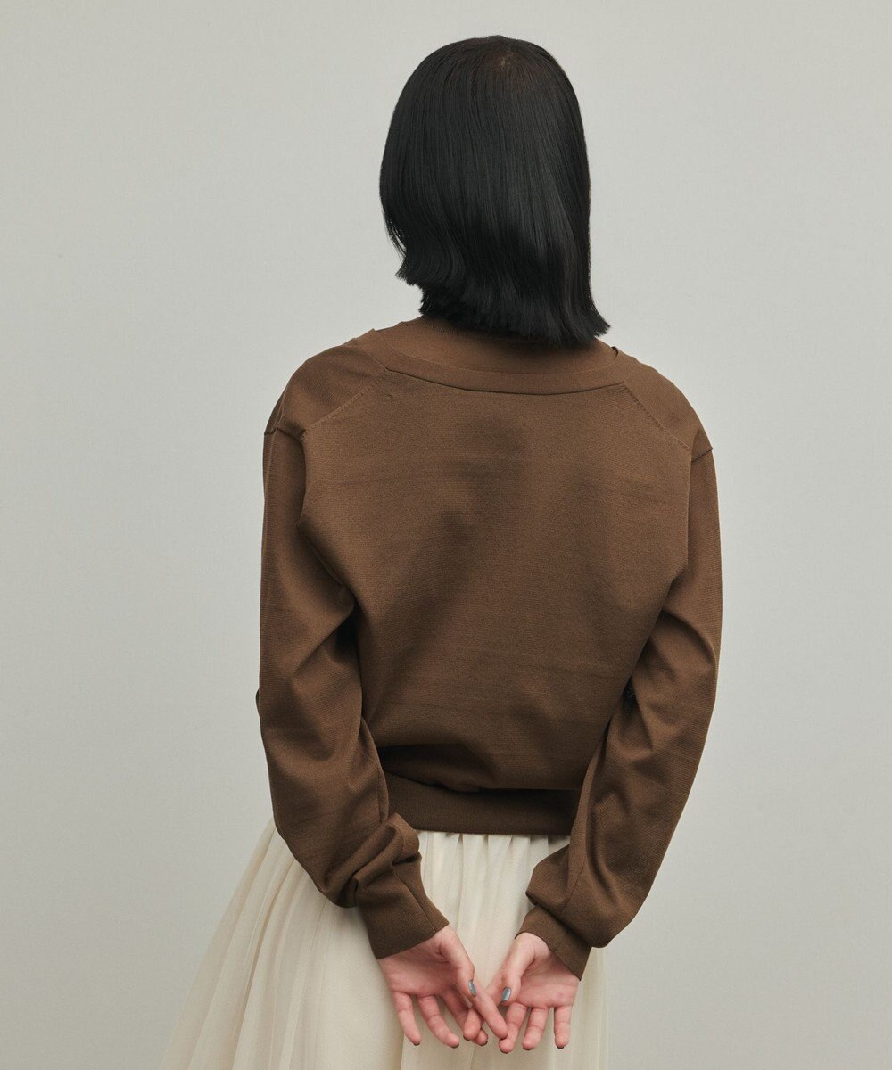 GRACE CONTINENTAL レイヤードニットトップ 
