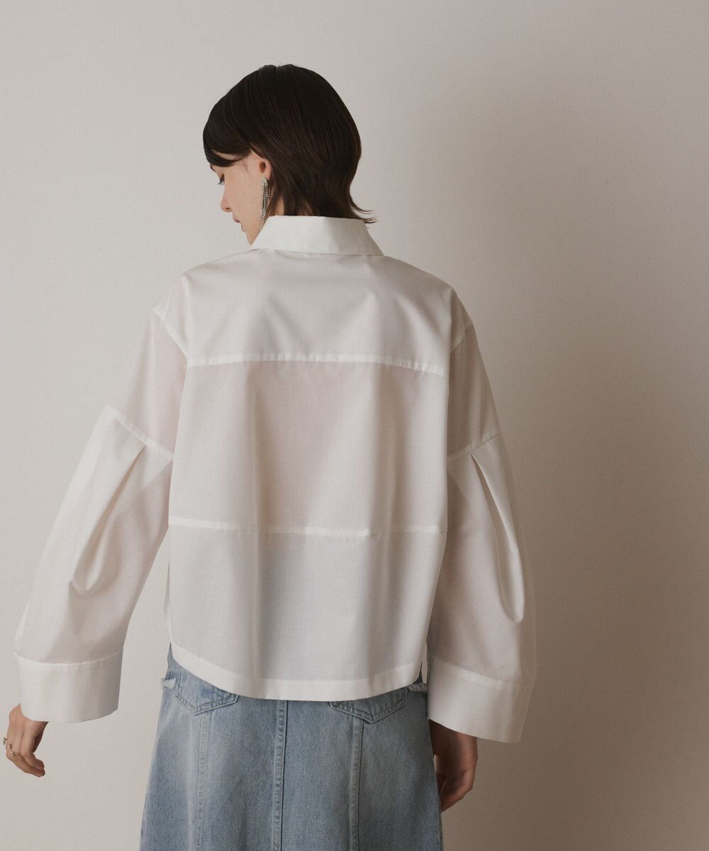 GRACE CONTINENTAL ビジューシャツ 