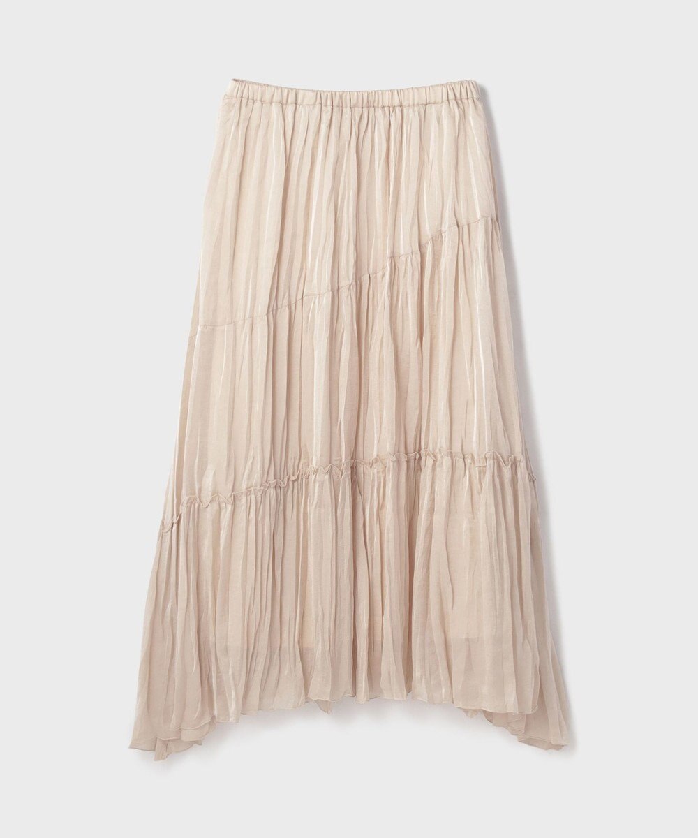 GRACE CONTINENTAL ワッシャープリーツスカート 