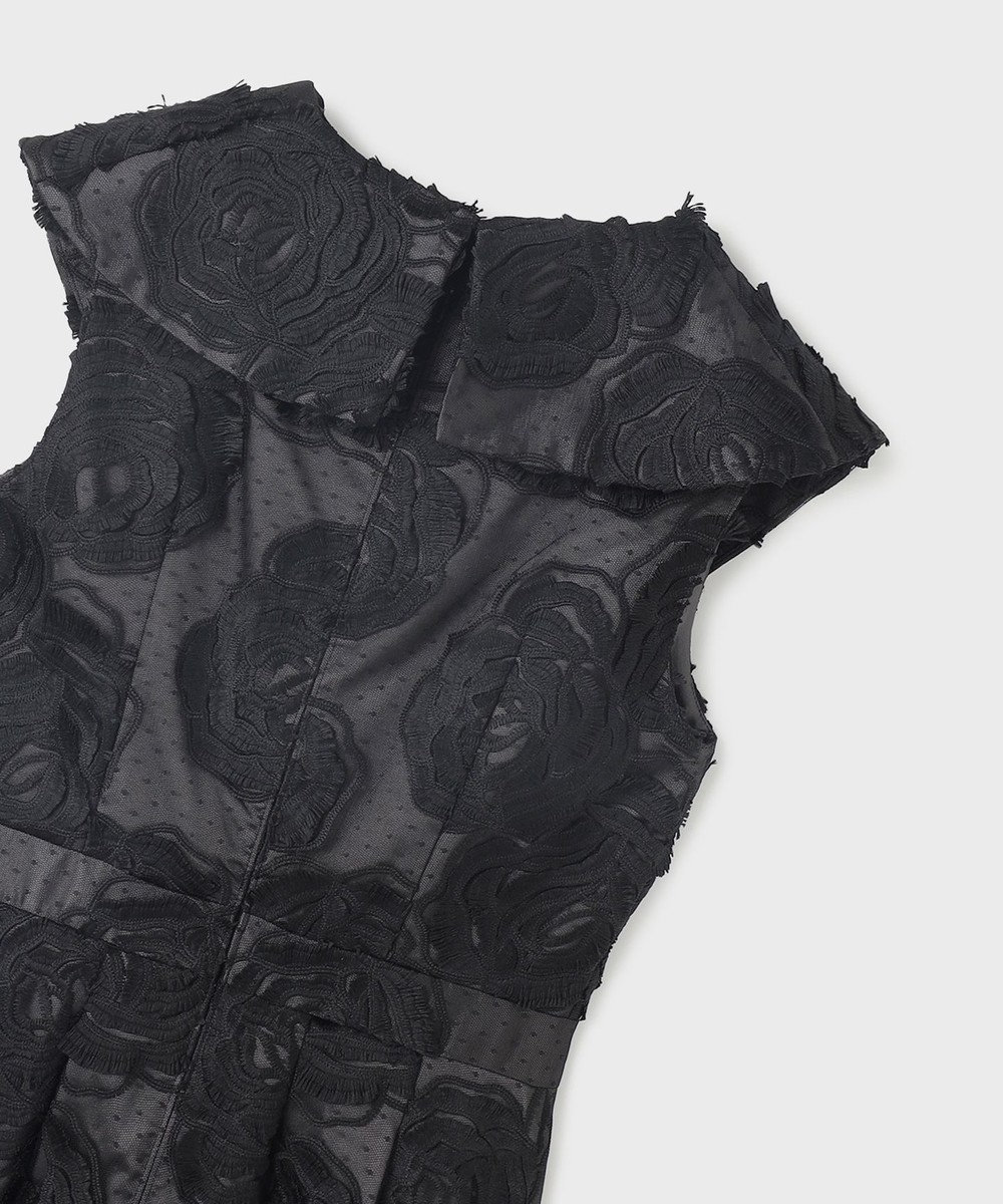 GRACE CONTINENTAL ローズ刺繍ワンピース