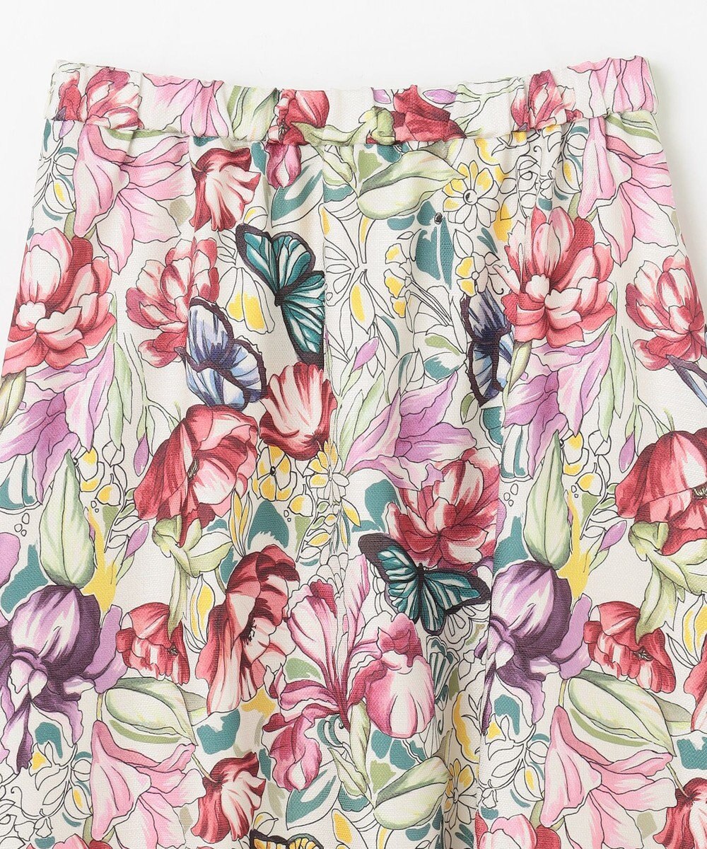 GRACE CONTINENTAL フラワーガーデンプリントスカート 