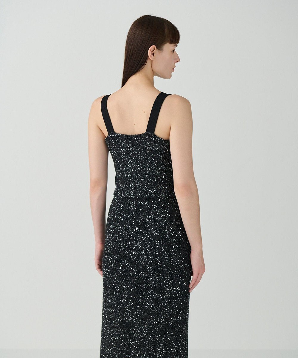 GRACE CONTINENTAL シャイニーニットキャミ