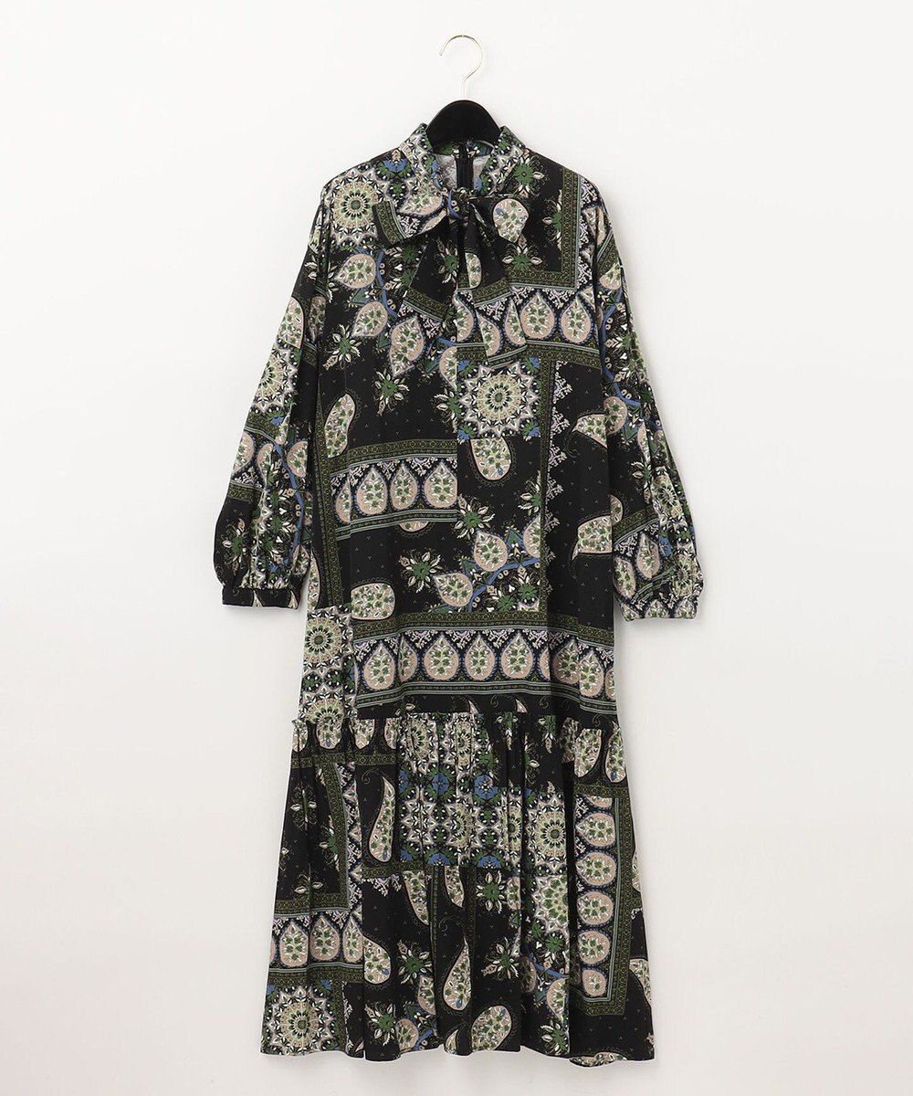 フラワーペイズリープリントワンピース / GRACE CONTINENTAL | GRACE  