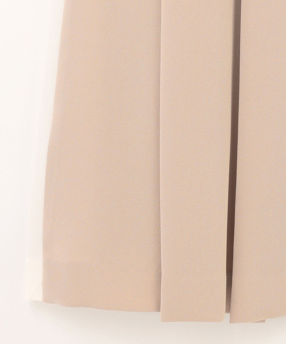 GRACE CONTINENTAL ラインバイカラードレス 