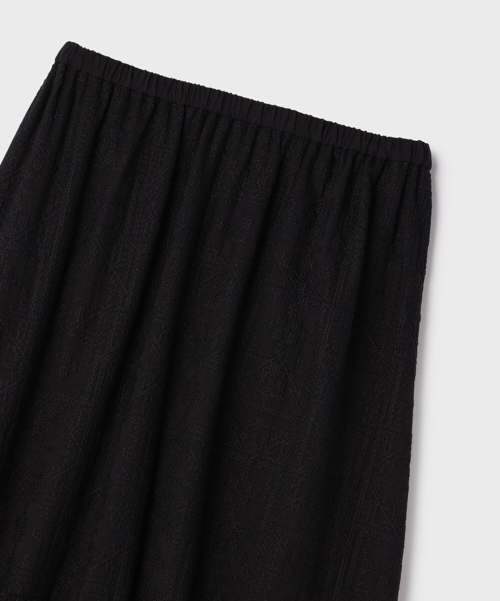 GRACE CONTINENTAL ティアードエンブロイダリースカート 