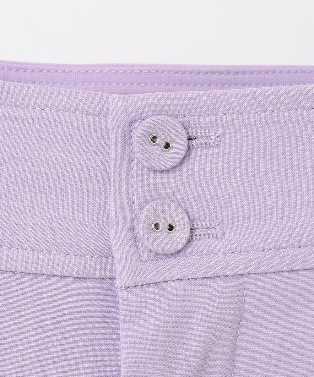 GRACE CONTINENTAL ツータックベルトワイドパンツ 