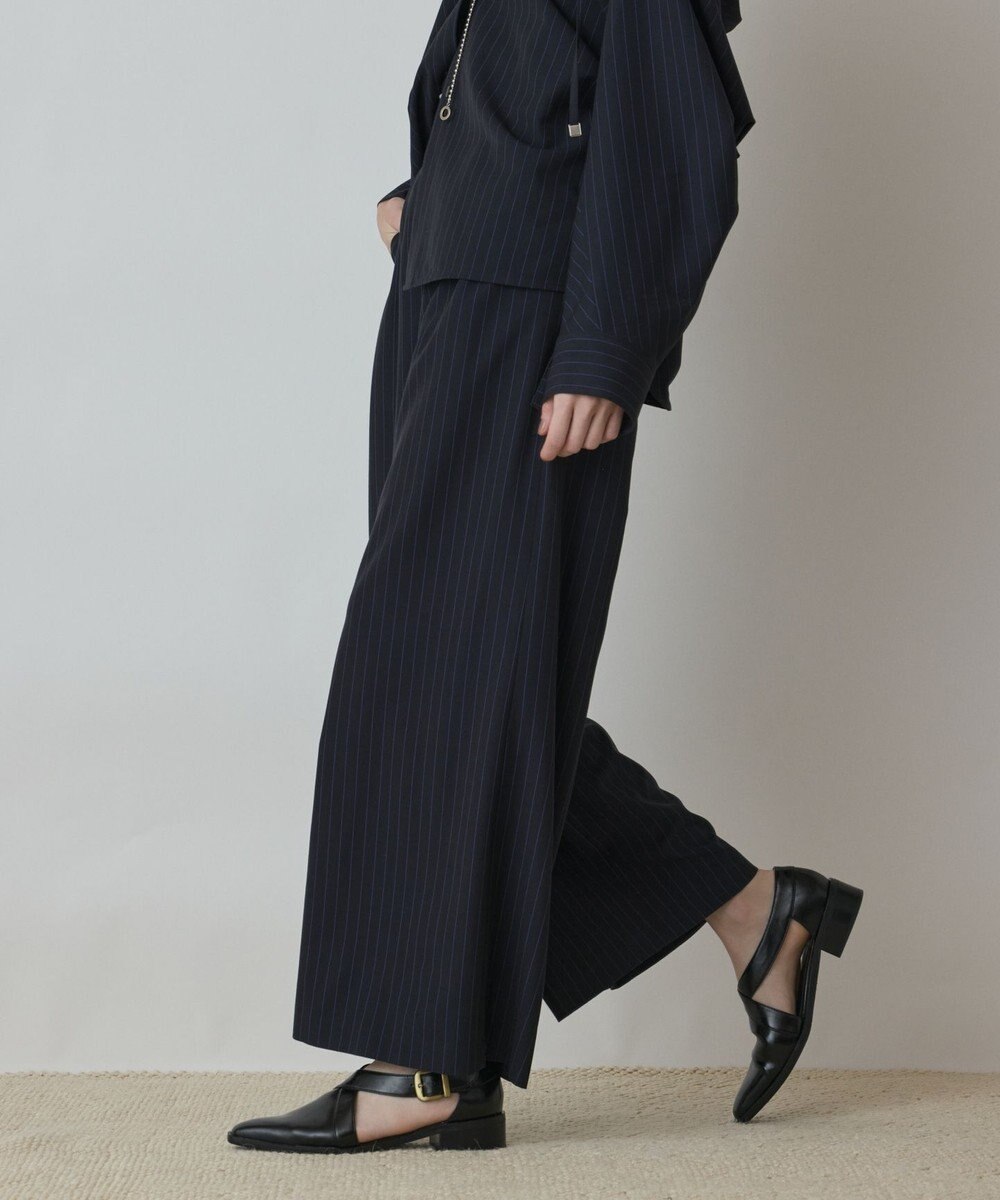 GRACE CONTINENTAL タックワイドパンツ 